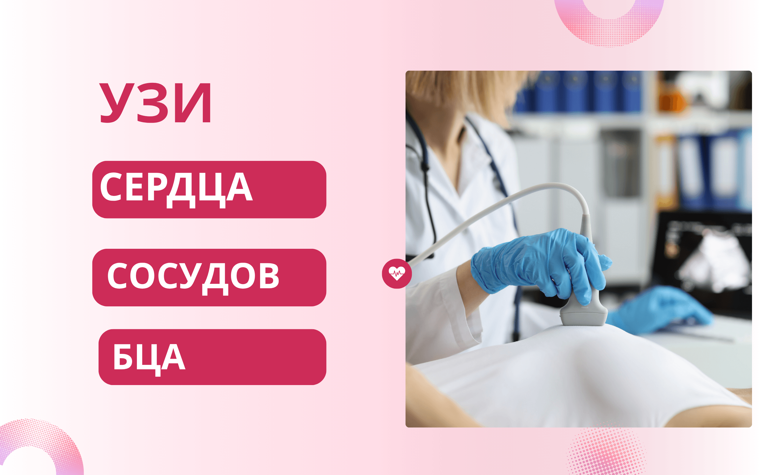 УЗИ сердца, сосудов, БЦА в Минске